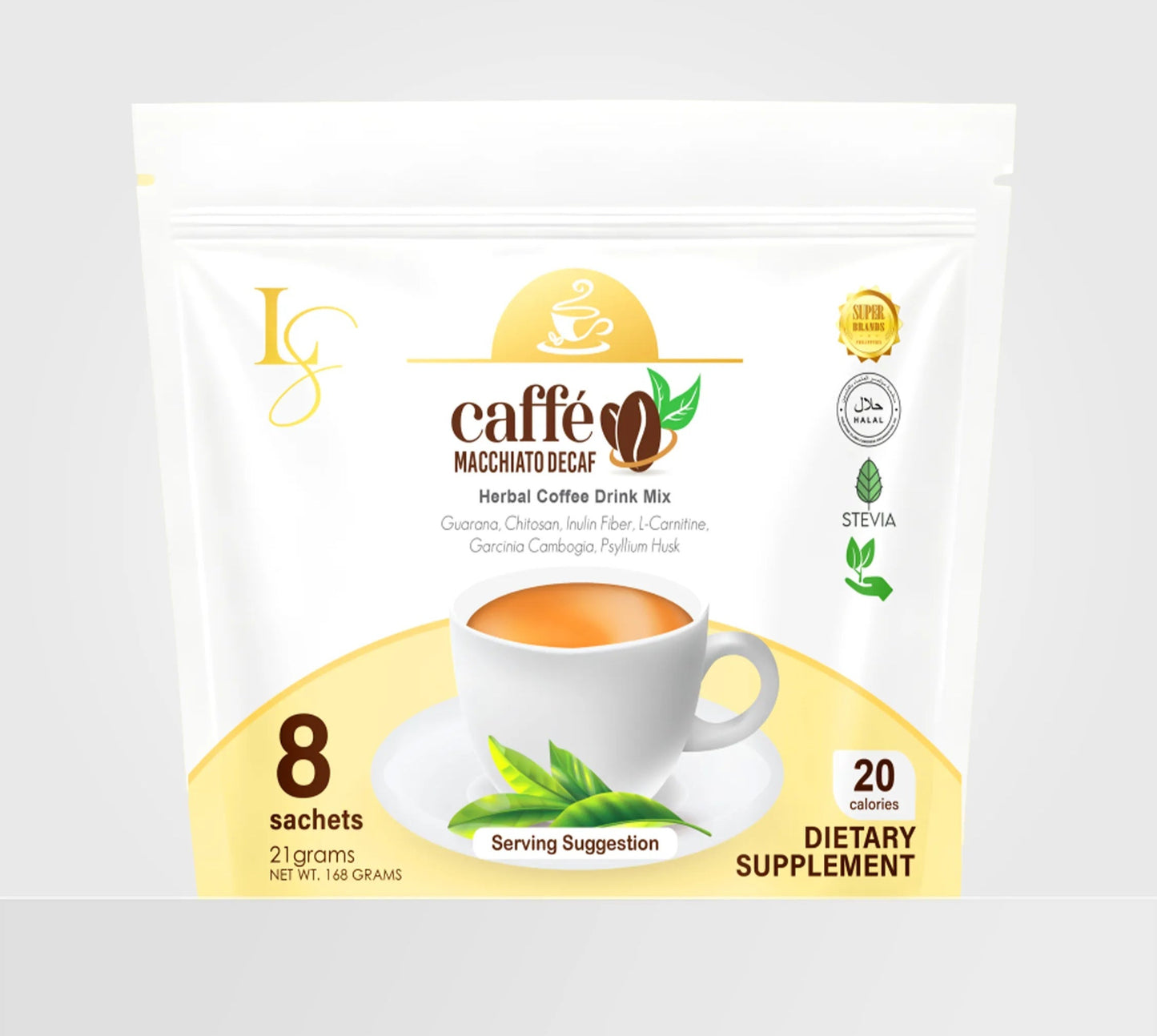Luxe Slim Caffe Macchiato Decaf