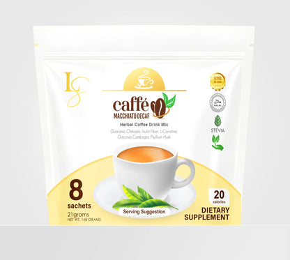 Luxe Slim Caffe Macchiato Decaf