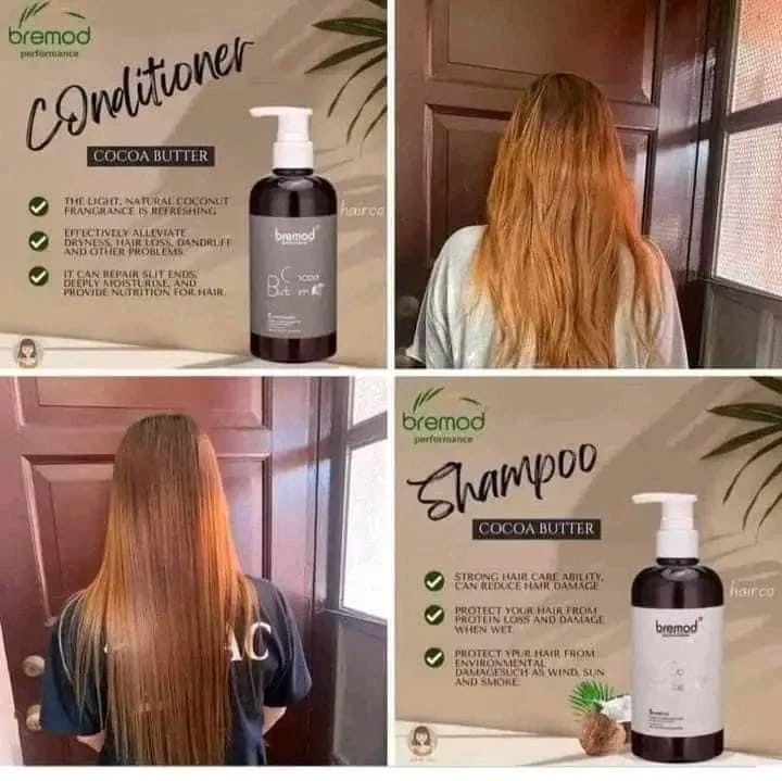 Bremod Cocoa Butter Shampoo 400ml