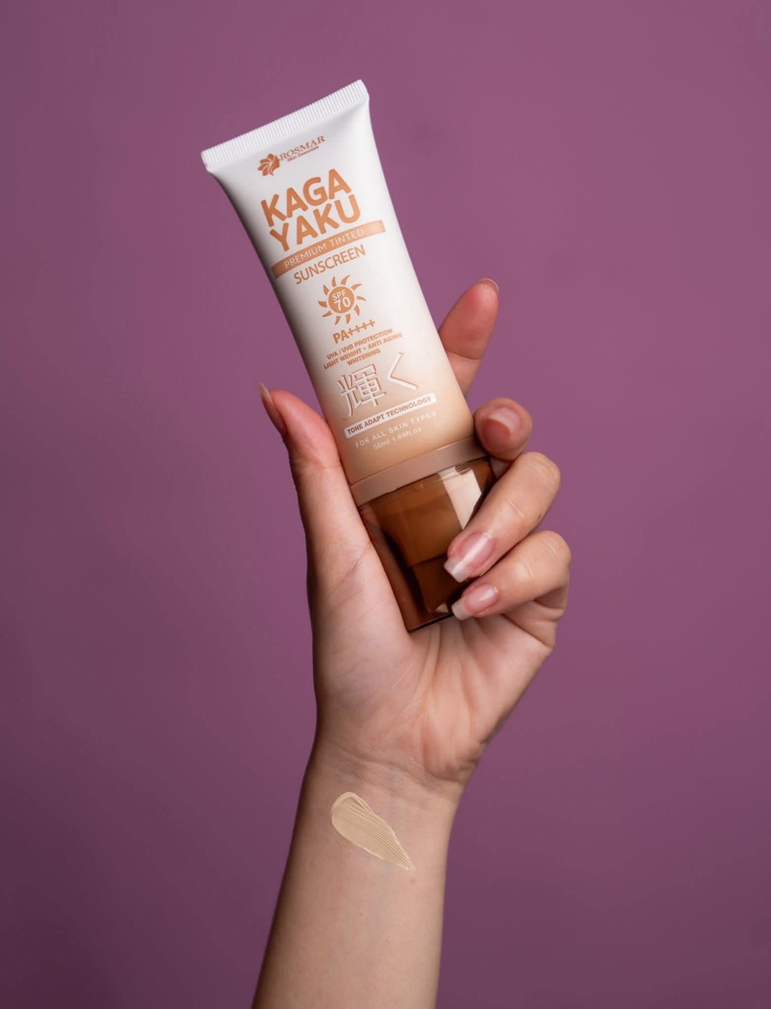 Rosmar Kagayaku Tinted Sunscreen