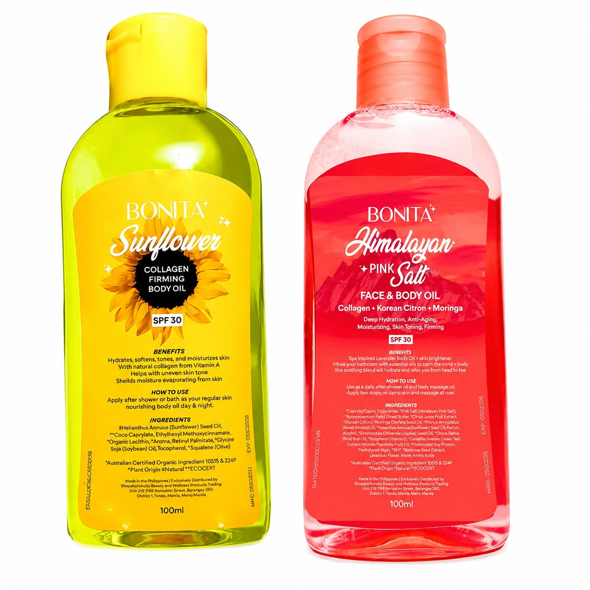 Bonita Face & Body Oil 100ml