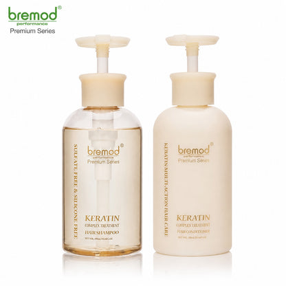 Bremod - Premium Series - Keratin Complex Treatment Conditioner & Shampoo 350ml