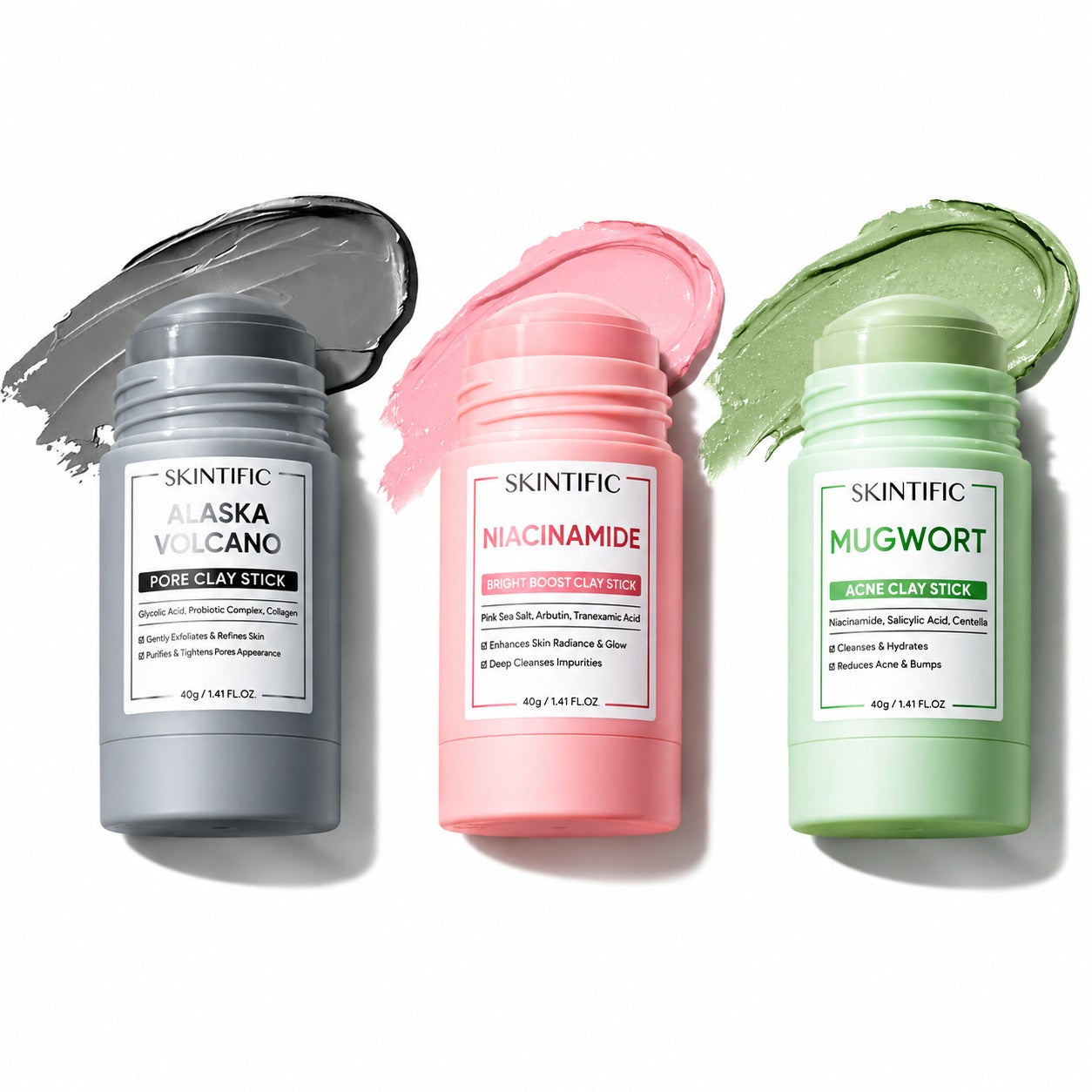Skintific Clay Mask Stick 40g