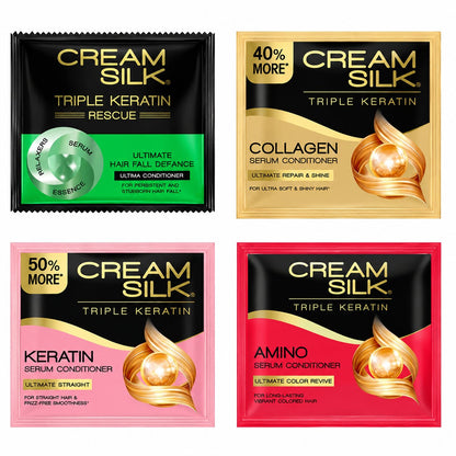 Creamsilk Triple Keratin Conditioner 10ml x 6's