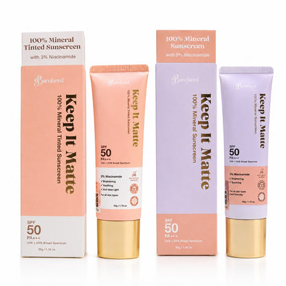 Barefaced Keep It Matte 100% Mineral Sunscreen