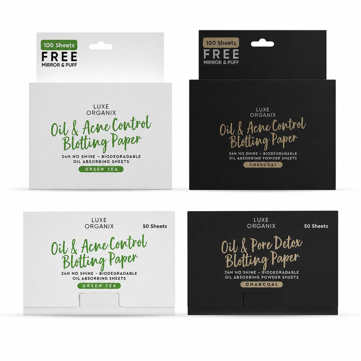 Luxe Organix Blotting Paper
