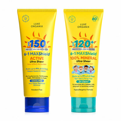 Luxe Organix 6 in 1 Maxshield Sunscreen