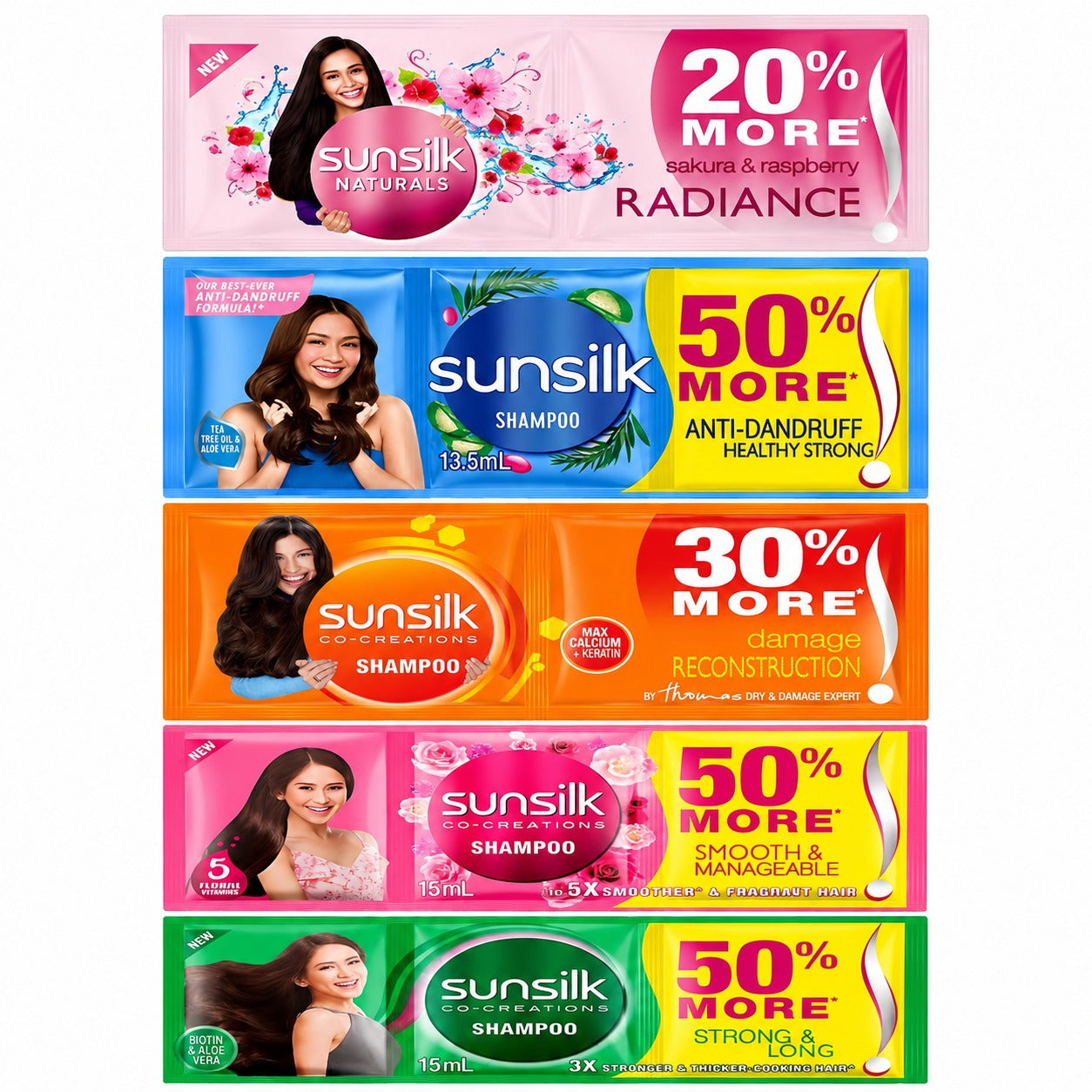 Sunsilk Shampoo 15ml x 12's