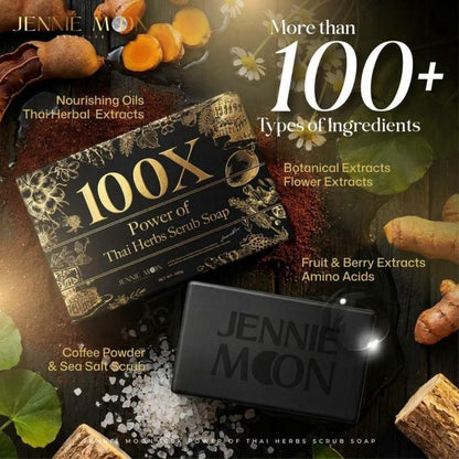 Jennie Moon 100X Power Of Thai Herbs Scrub Soap 180g