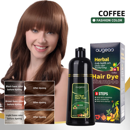 Augeas Hair Dye Shampoo 500ml