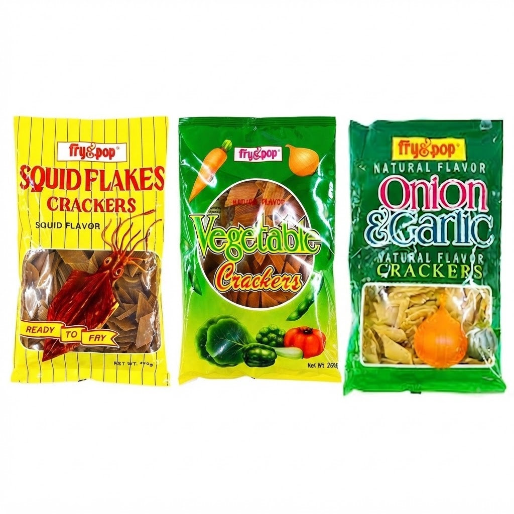 Fry & Pop Crackers 200g