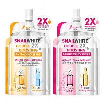Snailwhite Double Boosting Serum 4ml + 4ml