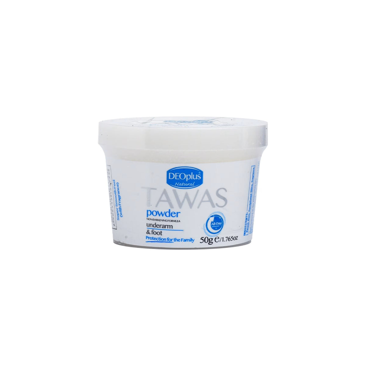 DEOplus Natural Tawas Deodorant