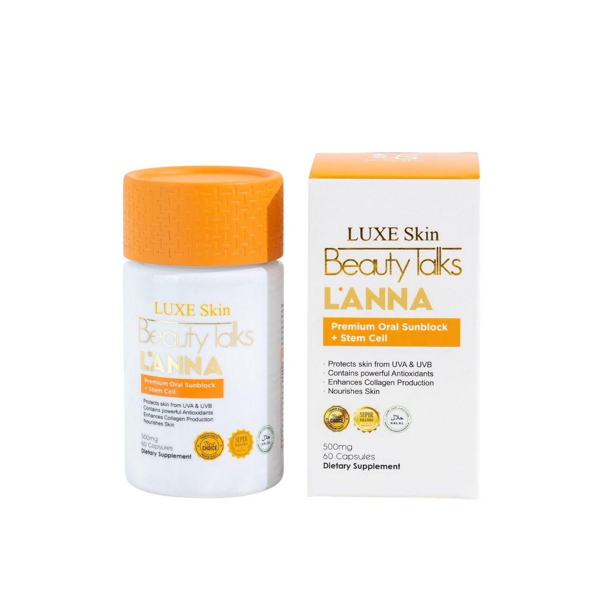 Luxe Skin Beauty Talks 60 Capsules
