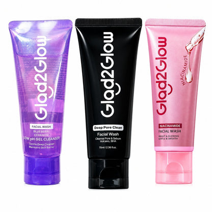 Glad2Glow Facial Wash 70ml