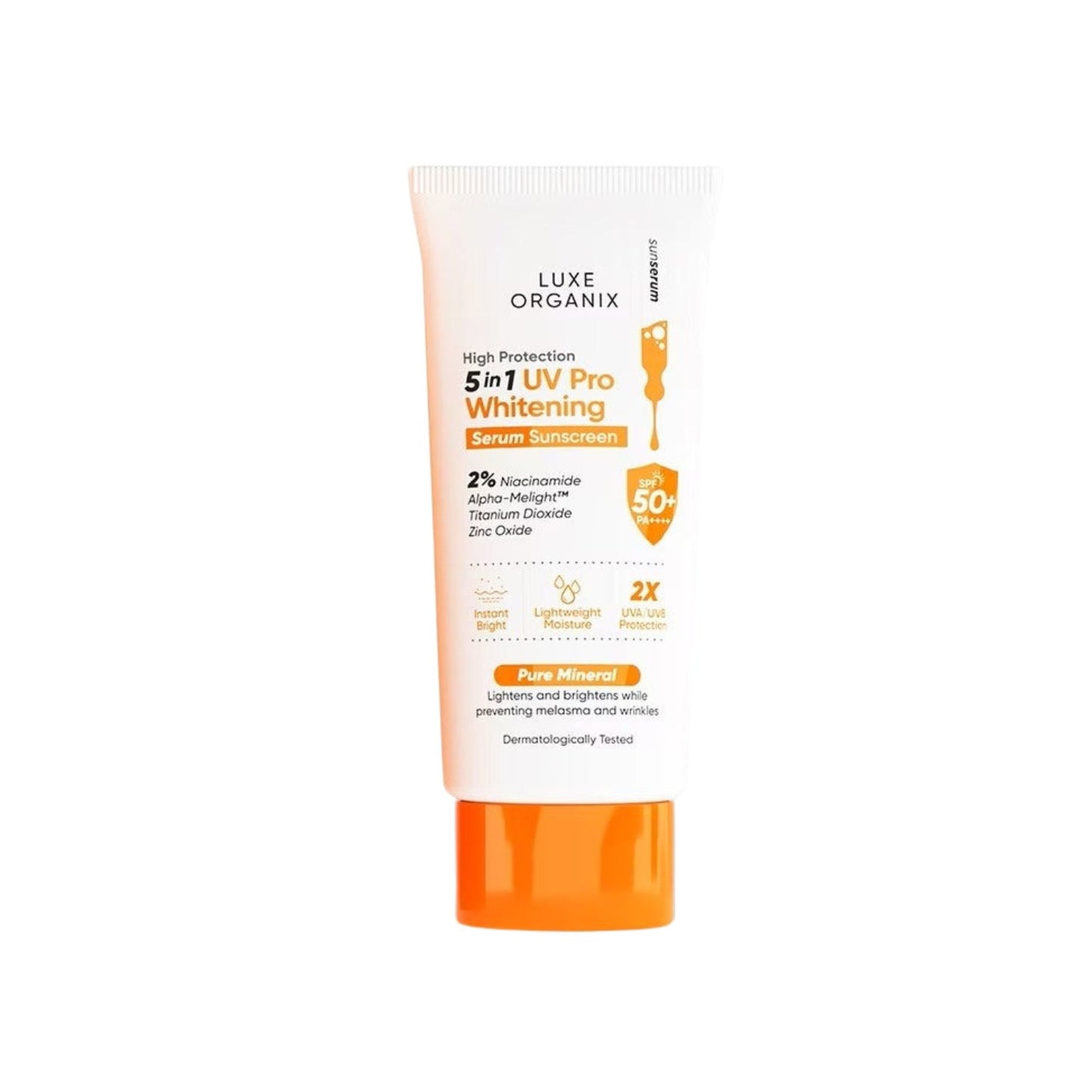 Luxe Organix High Protection Sunscreen SPF50++++ 40ml