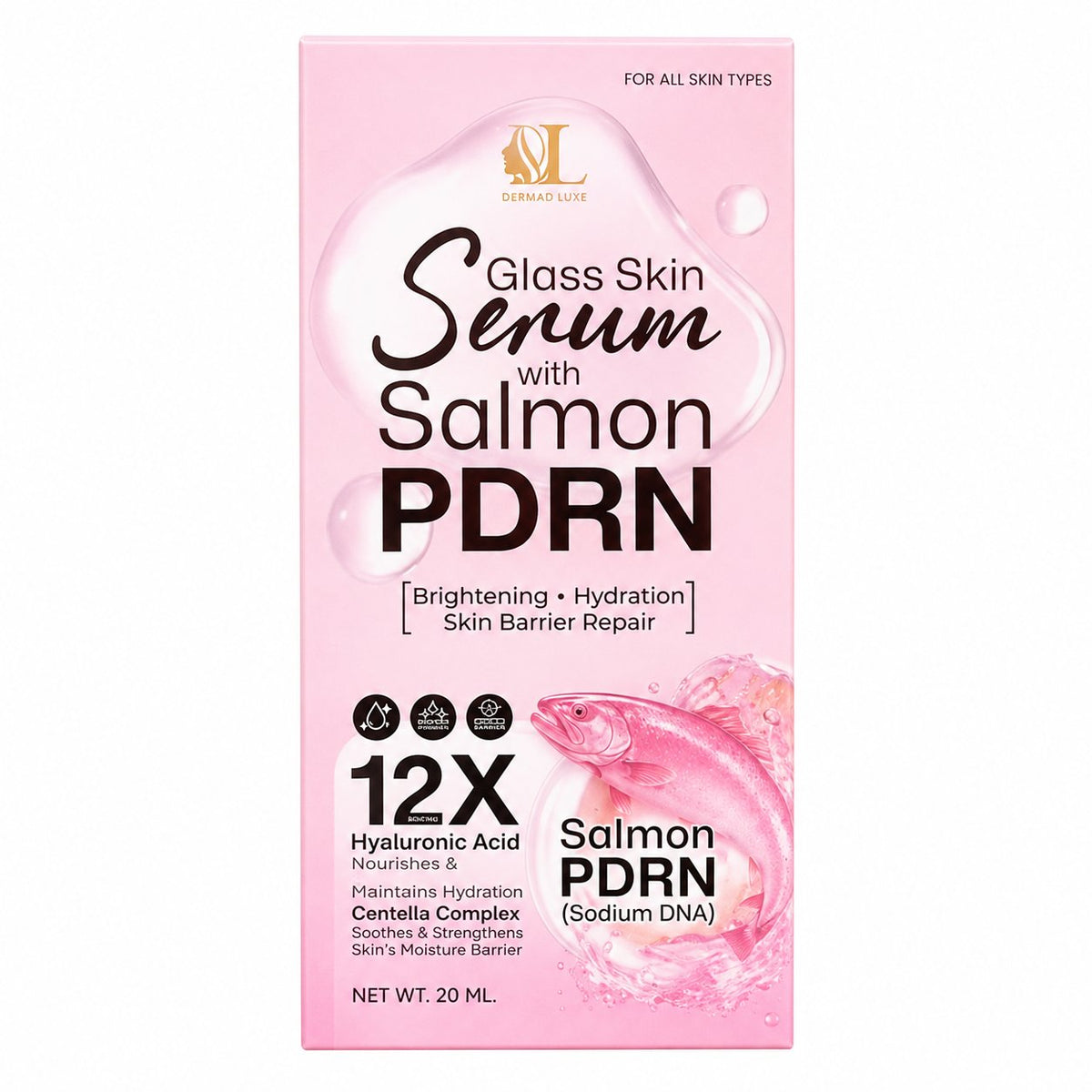 Deli Skin Glass Skin Serum with Salmon PDRN 20ml