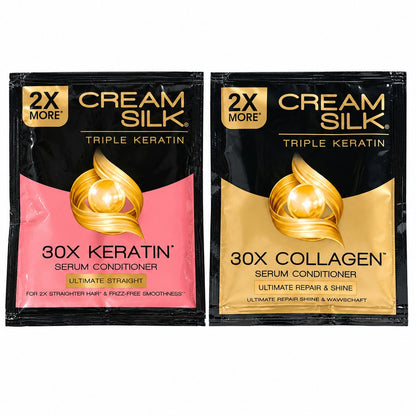 Creamsilk Triple Keratin 30x Serum Conditioner 20ml x 6 Sachet