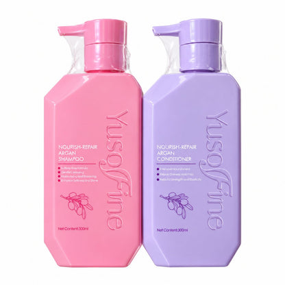 Yusofine Nourish Repair Argan Conditioner & Shampoo 300ml