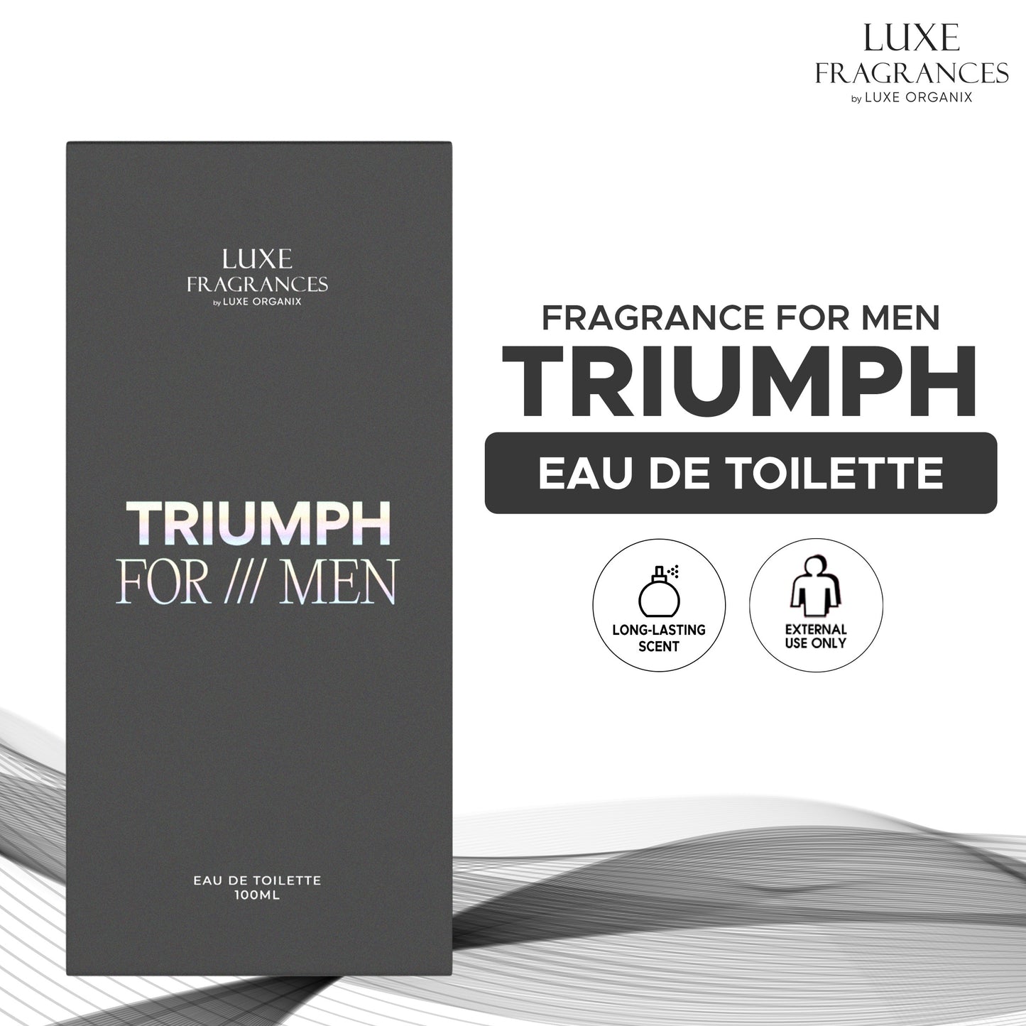 Luxe Fragrances Triumph for Men EDT 100mL