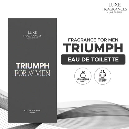Luxe Fragrances Triumph for Men EDT 100mL