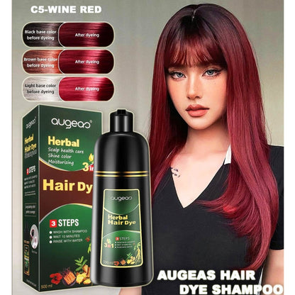 Augeas Hair Dye Shampoo 500ml
