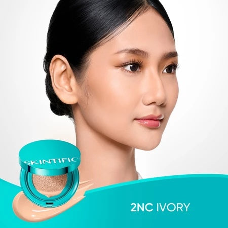 Skintific Perfect Stay Serum Matte Cushion Foundation SPF 50 PA ++++
