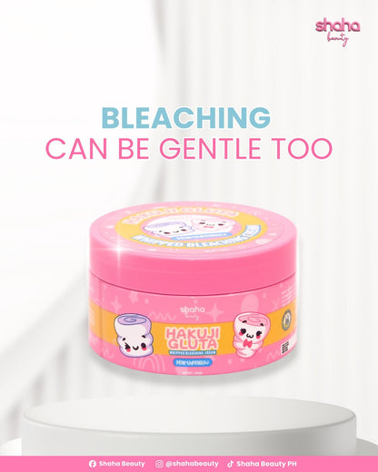 Shaha Beauty Hakuji Gluta Marshmallow Whipped Bleaching Cream 200ml